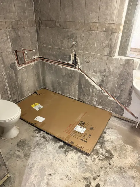 HAAS Bathroom Install project