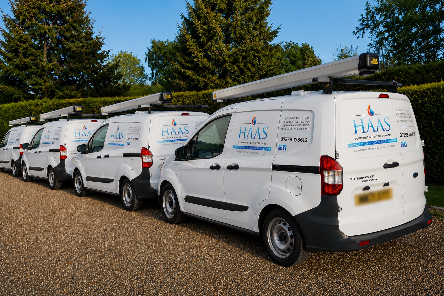 HAAS van fleet